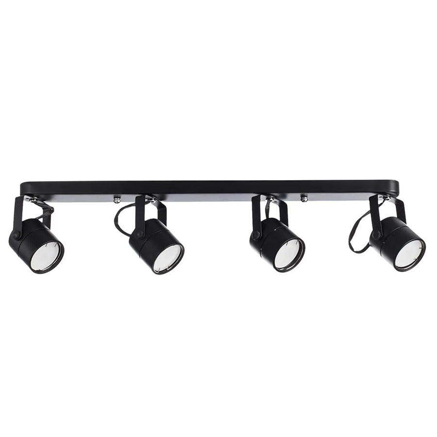 Arte Lamp Deckenstrahler Mizar 4-flammig schwenkbar Schwarz GU10 aus Metall - Bild 2