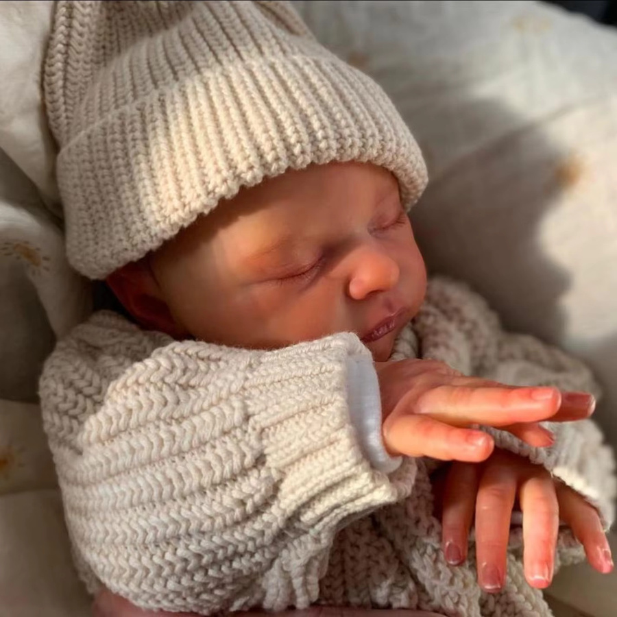 NPK Luara Neugeborenes Baby Reborn Puppe, Soft Body, ab 0 Jahre - Bild 2