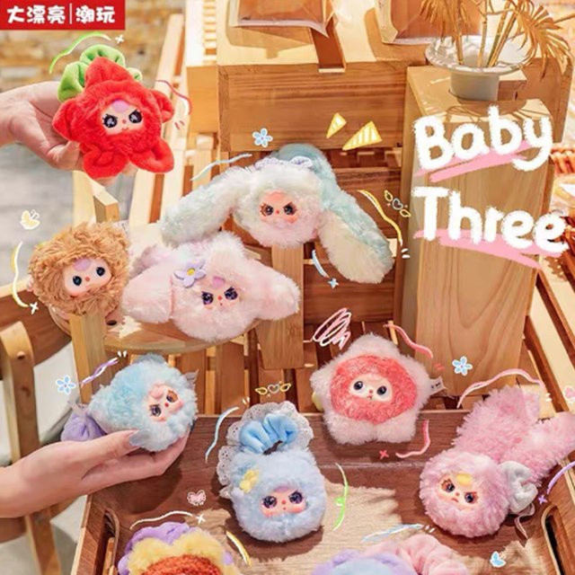 52TOYS Baby Drei Blume Haar Ring, Plüsch Blind Box, ab 0 Jahren - Bild 1