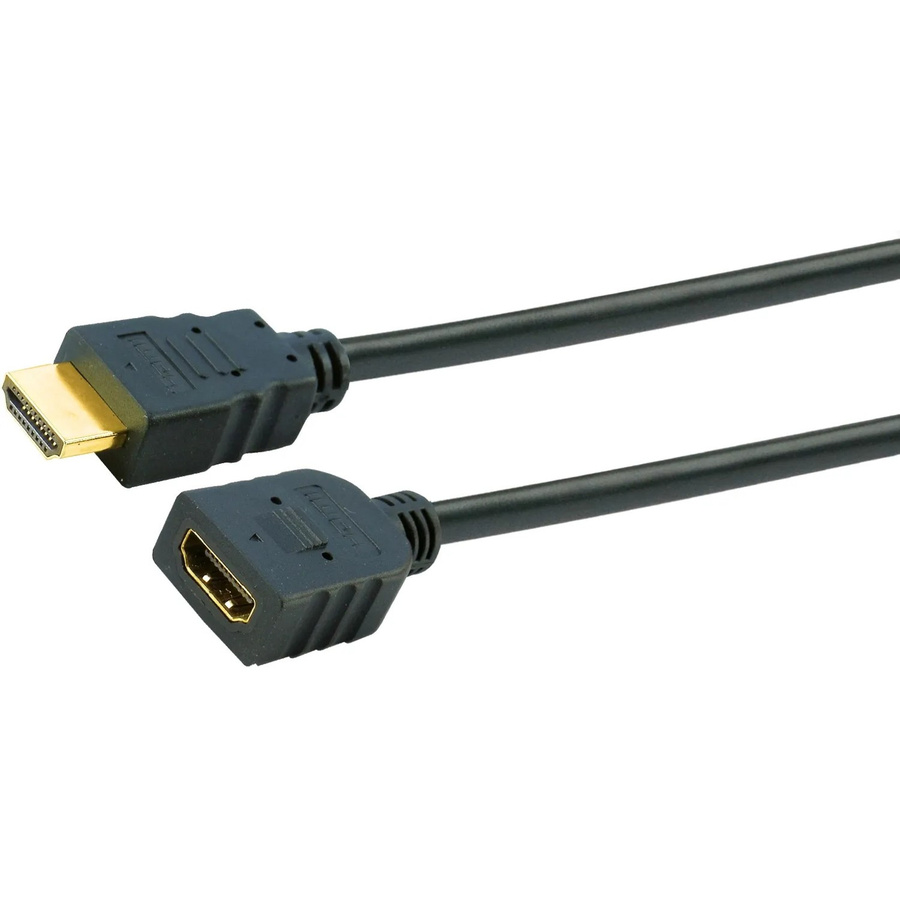 Schwaiger High-Speed HDMI Kabel mit Ethernet/LAN in Schwarz, Länge: 1,5 m - Bild 2