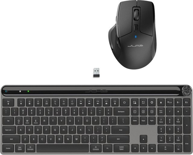 JLab Work Bundle Kabelloses Tastatur-Set Bluetooth Schwarz QWERTZ DE - Bild 1