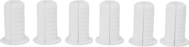 OutsideWorld Satellitenkabel Tülle Set aus Gummi in Weiß, 6 Stück, Lochdurchmesser: 7 mm (3/4 Zoll) - Bild 1