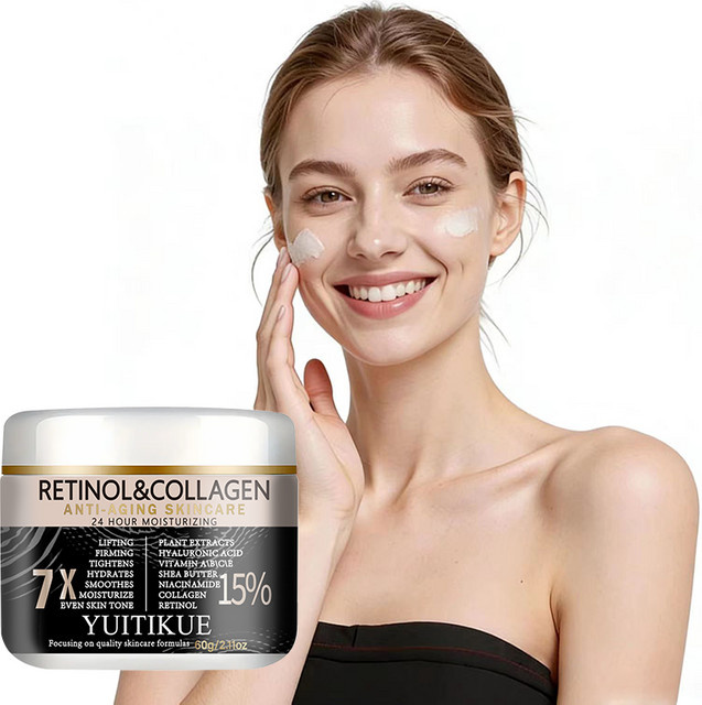 YUITIKUE Gesichtscreme mit Retinol & Kollagen, 60g - Bild 1