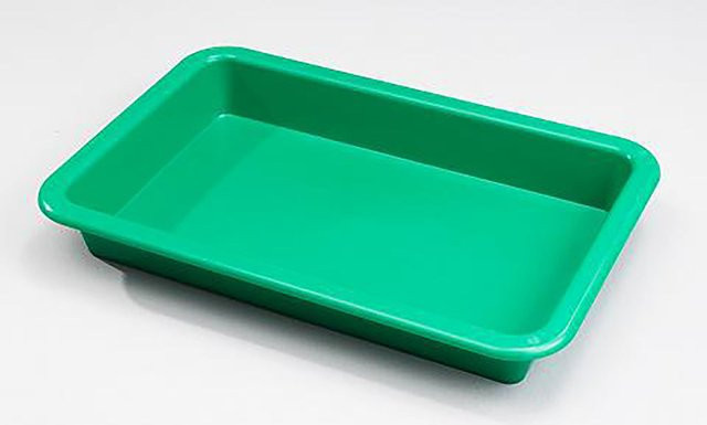 Scaritech Rechteckige Teigwanne für Bäcker, Grün, 10er Pack - Bild 1
