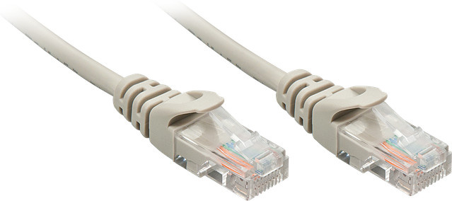 Lindy Patch-Kabel RJ-45 auf RJ-45, CAT 5e, UTP, Grau, Länge: 15,0 m - Bild 1