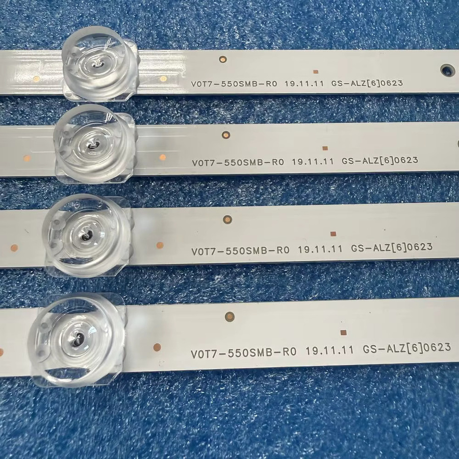 LED-Hintergrundbeleuchtungsleiste für Samsung UA55TU8000 UN55TU7000 UA55TU7000 UE55AU7560 UE55AU7560U GU55TU7199U GU55TU8079U UN55TU8200 in Weiß - Bild 2