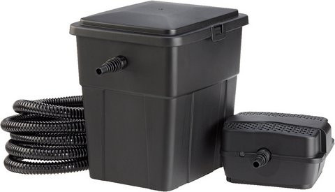 PONTEC PondoClear Set 4000 Teichfilter für Teiche bis 4000 l, schwarz - Bild 1