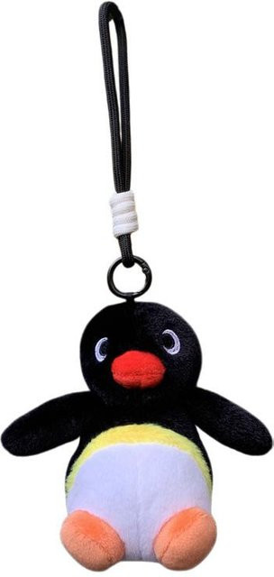 Yiran toy Pingu Plüschtier Puppe, Rucksack Anhänger, ab 14 Jahren - Bild 1