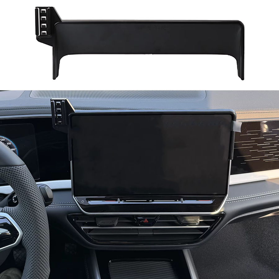 Auto-Handyhalter für Volkswagen VW Passat B9 2024 2025 mit 12,9 Zoll Display, GPS-Navigationsständer in Schwarz - Bild 2