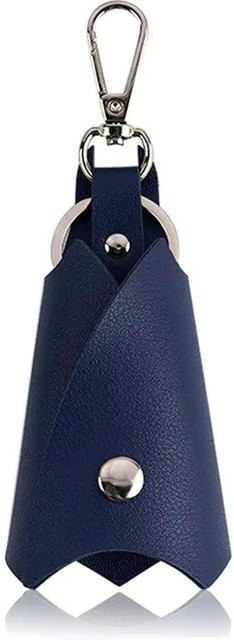 Schlüsselanhänger Leder, dunkelblau, Unisex - Bild 1