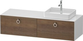 Duravit Waschtischunterschrank White Tulip in White, Breite: 160 cm, Tiefe: 55 cm, Höhe: 40,8 cm - Bild 1