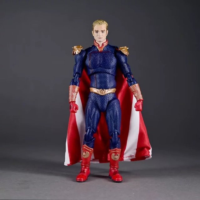 Bandai The Boys Hot Homelander Battle Damaged Version, Actionfigur, Kunststoff, Bunt / Mehrfarbig - Bild 1