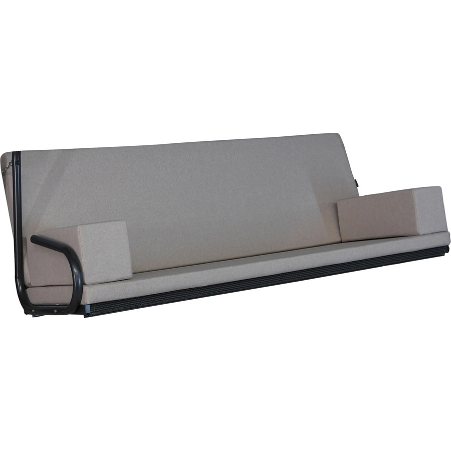 Angerer Hollywoodschaukel Auflage Tolar in Beige mit abnehmbarem und waschbarem Bezug, B/T: 180 x 180 cm - Bild 2