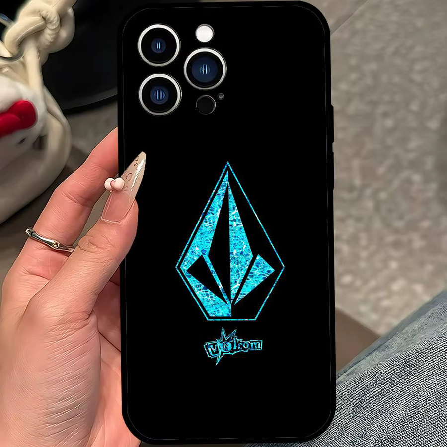 Volcom V-Logo Handyhülle in Schwarz für iPhone 11 bis iPhone 17 Modelle - Bild 6