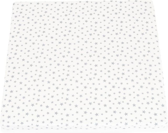 Moni Laufgittermatratze Comfort Babybettmatratze mit waschbarem Bezug, Weiß, B/T/H: 88 x 88 x 5 cm - Bild 1