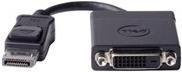 Dell DisplayPort auf DVI Single-Link Adapter Videokonverter in Schwarz (8K5HD) - Bild 1