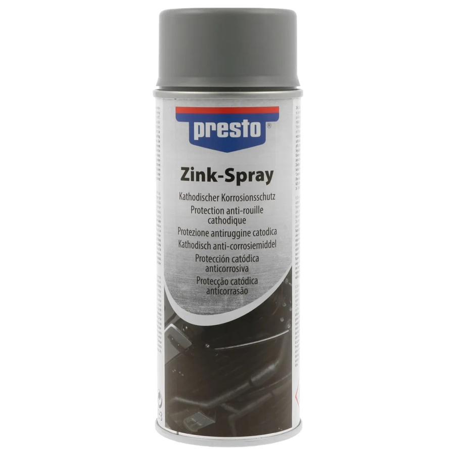 Presto Zinkspray Grau für Metall, deckend, 400 ml - Bild 2