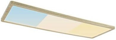 Paulmann Atria Shine 71311 LED-Panel in Holz-Optik mit warmweißem Licht und IP44 Schutzart - Bild 1
