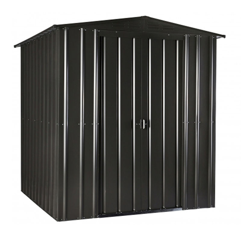 Globel Metall-Gerätehaus Gartenmanager Dream 65 Anthrazit B: 184 cm, T: 154 cm, H: 193 cm - Bild 3