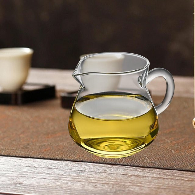 Glaskaraffe Milchkännchen Grau mit Ausguss für Sirup und Kaffeespezialitäten, Volumen: 250 ml, B/T/H: 7 x 5,5 x 8,3 cm - Bild 1