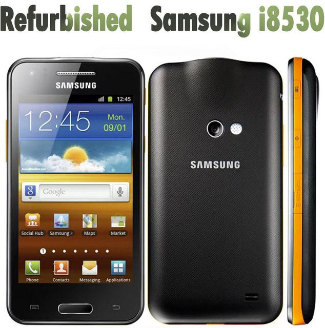 Samsung Galaxy Beam I8530 Mobiltelefon Refurbished Schwarz mit Android und 3G - Bild 1
