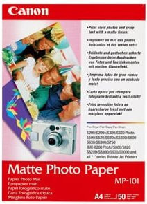 Canon Matte Photo Paper MP-101 Fotopapier A4, 170 g/m², 50 Blatt, Weiß - Bild 2