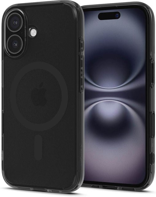 Spigen Ultra Hybrid T MagSafe Schutzhülle für Apple iPhone 16 in Schwarz - Bild 1
