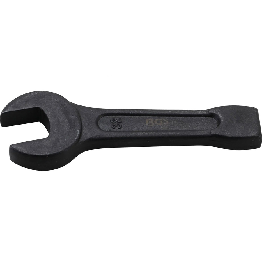 BGS Schlag-Maulschlüssel 35232 aus Chrom-Vanadium in Schwarz mit SW 32 mm - Bild 3