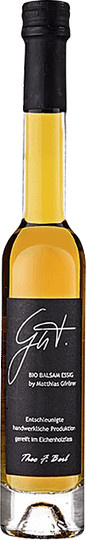 Gutsküche Wulksfelde Balsamessig Weißwein Bio 200 ml - Bild 1