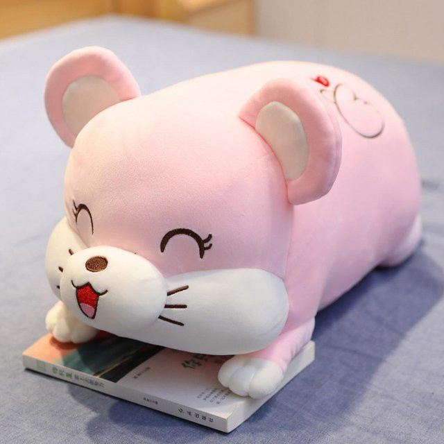 Yiran Health & Beauty Squishy Schwein Plüschtier, 40cm, ab 3 Jahren - Bild 1