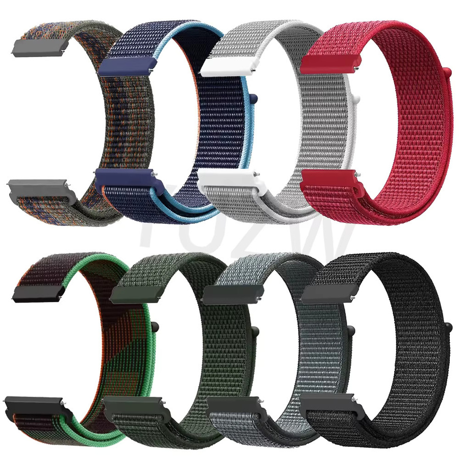 Amazfit Uhrenarmband Nylon, Schwarz - Bild 3