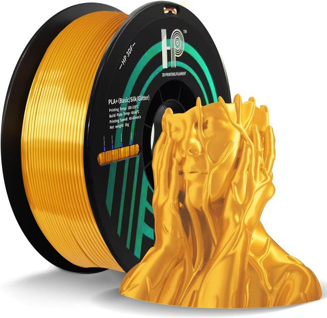 HP3DF PLA-Filament für FDM-Drucker, 1,75 mm Durchmesser, 1 kg Spule - Bild 1