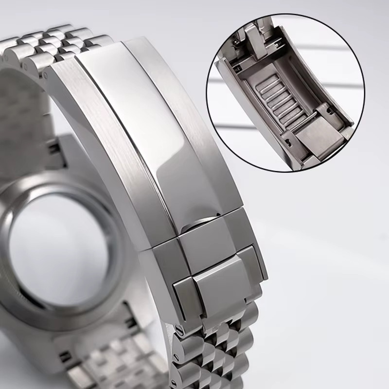 Macarlon Armbanduhr Automatik, Edelstahl, 39 mm, Herren, Saphirglas, Datum - Bild 2