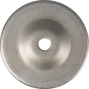 Klingspor SMD 612 Spanndeckel in Silber, Durchmesser: 55 mm, Breite: 10 mm - Bild 1