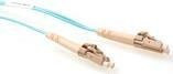 ACT OM3 Multimode Duplex Glasfaser-Patchkabel LC/LC, Farbe: Aqua/Blau, Länge: 17 m - Bild 1