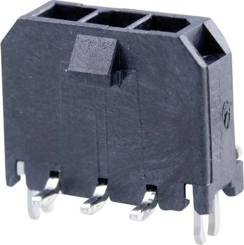 Molex Einbau-Stiftleiste Standard Schwarz mit 3mm Rastermaß auf Tape-Rolle - Bild 1