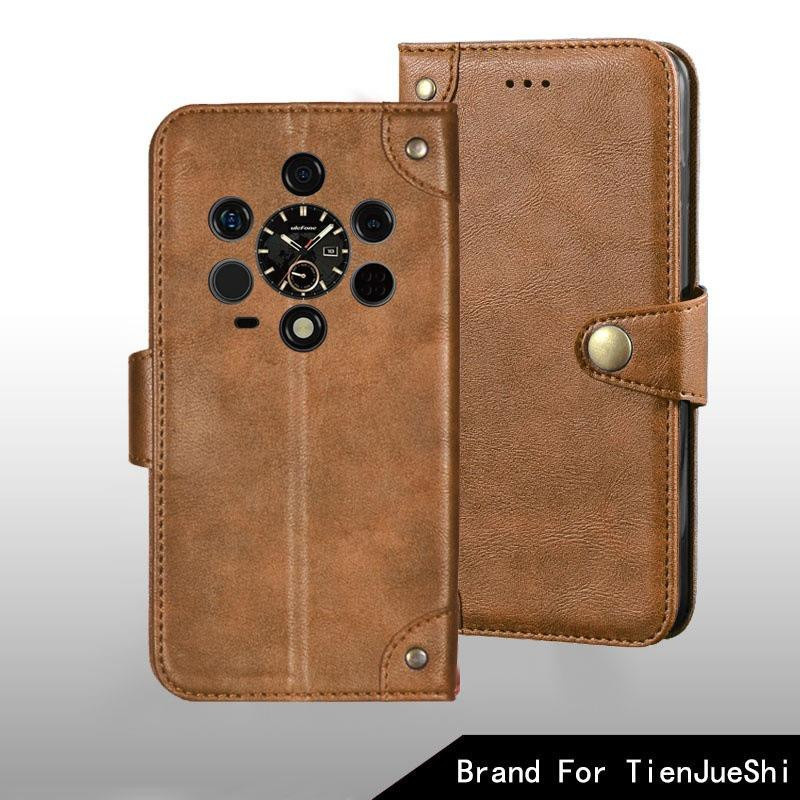 BONUMUM Retro Leder Hülle mit Metallschließe für Ulefone Armor 28 Ultra in verschiedenen Farben - Bild 2