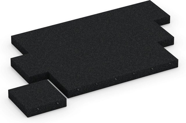 WARCO Fallschutzplatte Anthrazit B/T/H: 50 x 50 x 11 cm - Bild 1