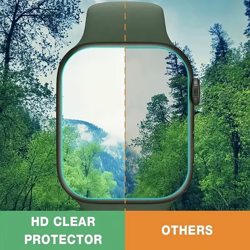 Schutzfolie Titanfolie aus gehärtetem Glas, Apple Watch Ultra 2 49mm, Ultra 3 49mm - Bild 2