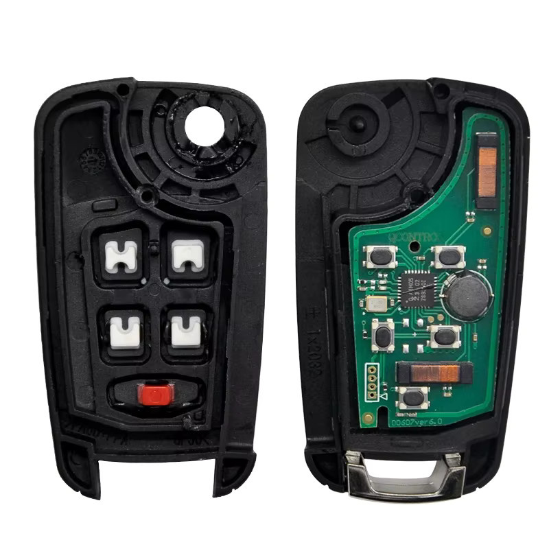 KEYECU Autoschlüssel für Chevrolet Camaro Cruze Equinox Malibu 2010–2016 mit ID46 PCF7952 Chip 315 MHz Smart Keyless Go Remote Key in Schwarz - Bild 2