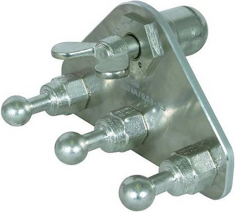 DEHN Erdanschlussplatte 728620 in Silber - Bild 1