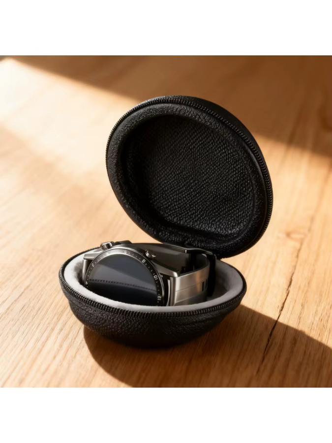 TINUORA Uhren Organizer Box, Schwarz, Unisex - Bild 6