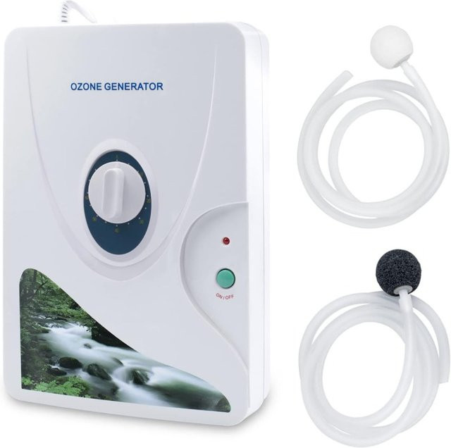 Alanchi Ozongenerator 600 mg/h in Weiß zur Reinigung von Luft, Wasser, Obst und Gemüse - Bild 1