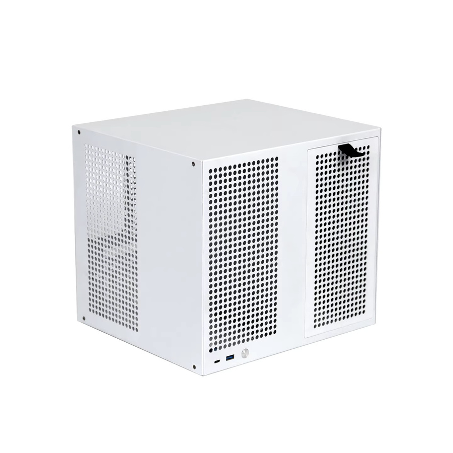 Schütze 8-Bay NAS-Computergehäuse mit SATA/SAS-Backplane, Unterstützung für MATX-Motherboards und ATX-Netzteile, in Schwarz oder Weiß - Bild 2