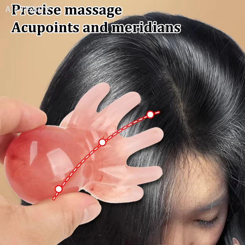 HNKMP Kopfhaut-Massagebürste, Oktopus-Kopfmassagegerät - Bild 2