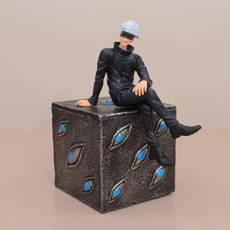 Bandai Jujutsu Kaisen Satoru Gojo Gefängnis-Figur, Actionfigur, 9cm - Bild 2