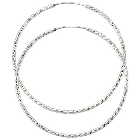 Colfem Creolen, 925 Silber, Unisex - Bild 1