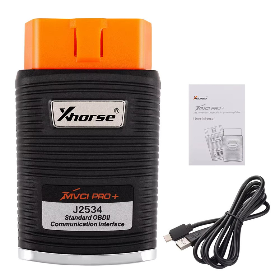 XHORSE MVCI PRO J2534 Fahrzeugdiagnoseprogrammierkabel in Schwarz - Bild 2