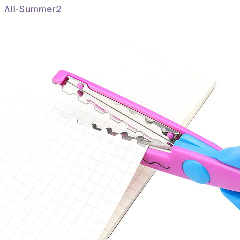 Summer2 6-teiliges Scheren-Set mit Wellenmuster in Multicolour für DIY-Handwerk und Papierarbeiten - Bild 3