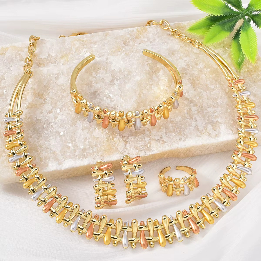 sny Schmuck-Set, Gold, Damen, Vintage - Bild 4